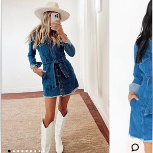 Show Me Your Mumu Durango Denim Dress